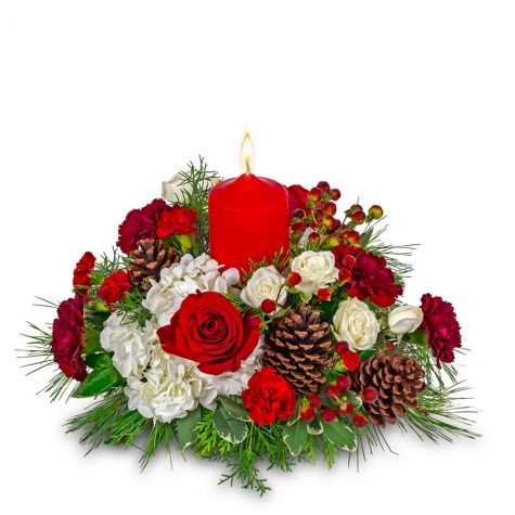 Everwood Holiday Centerpiece