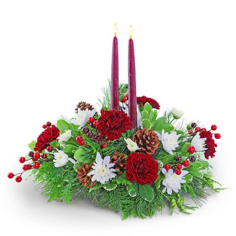 Carol of the Bells Centerpiece