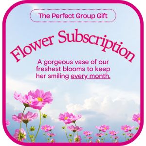 Flower Subscription as a Gift