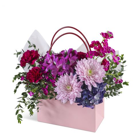 Magenta Garden Tote