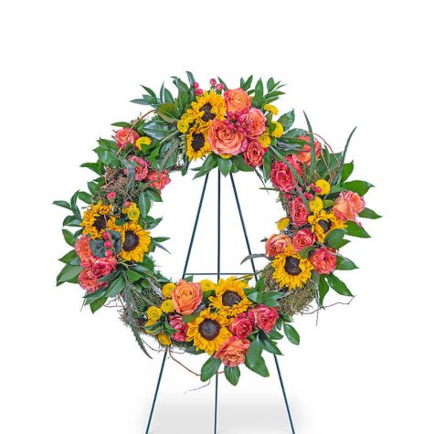 Sunset Reflections Wreath