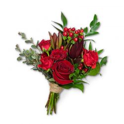 Crimson Hand-tied Bouquet