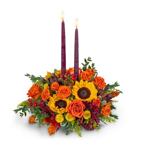 Goldenrod Gathering Centerpiece