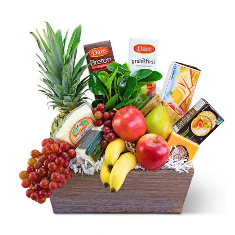 Classic Fruit and Cheese Basket