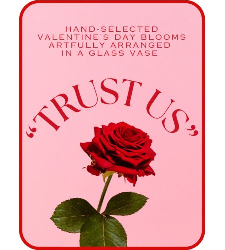 Valentine's Day Designer's Choice Vase