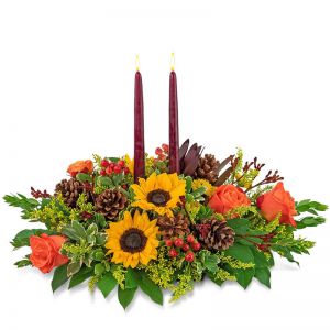 Autumnal Abundance Centerpiece