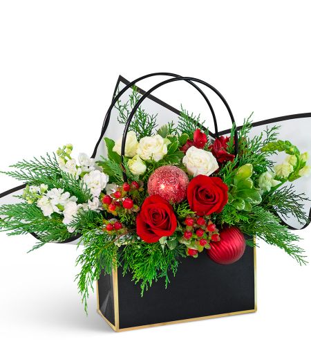 Jingle Bell Blooms Tote