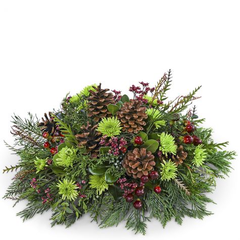Trimmed in Tradition Centerpiece