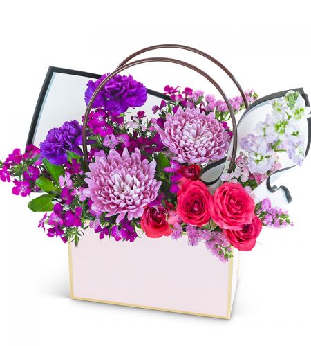 Serene Love Blooms Tote